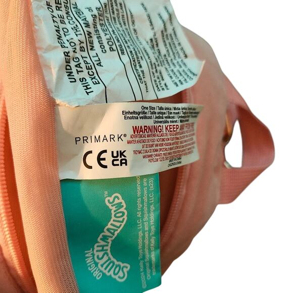 RARE Squishmallows Winking ARCHIE Axolotl Plush Backpack PRIMARK EXCLUSIVE NWT - Picture 4 of 10